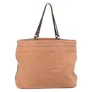 BURBERRY Blue Label Tote Bag Canvas Orange Auth ep13097-3