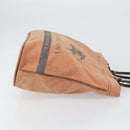 BURBERRY Blue Label Tote Bag Canvas Orange Auth ep13097-4