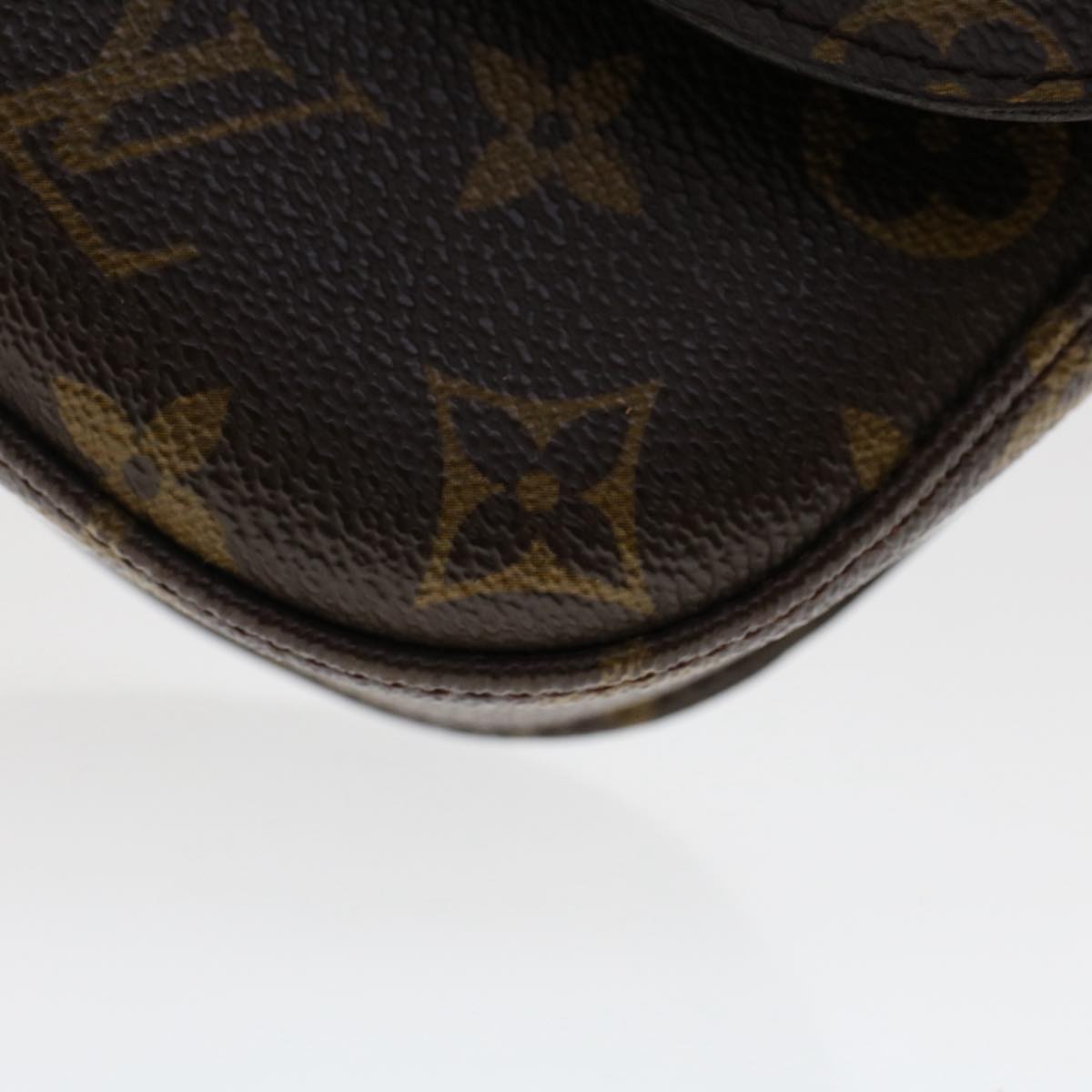 LOUIS VUITTON Monogram Saint Cloud MM Shoulder Bag M51243 LV Auth ep1310