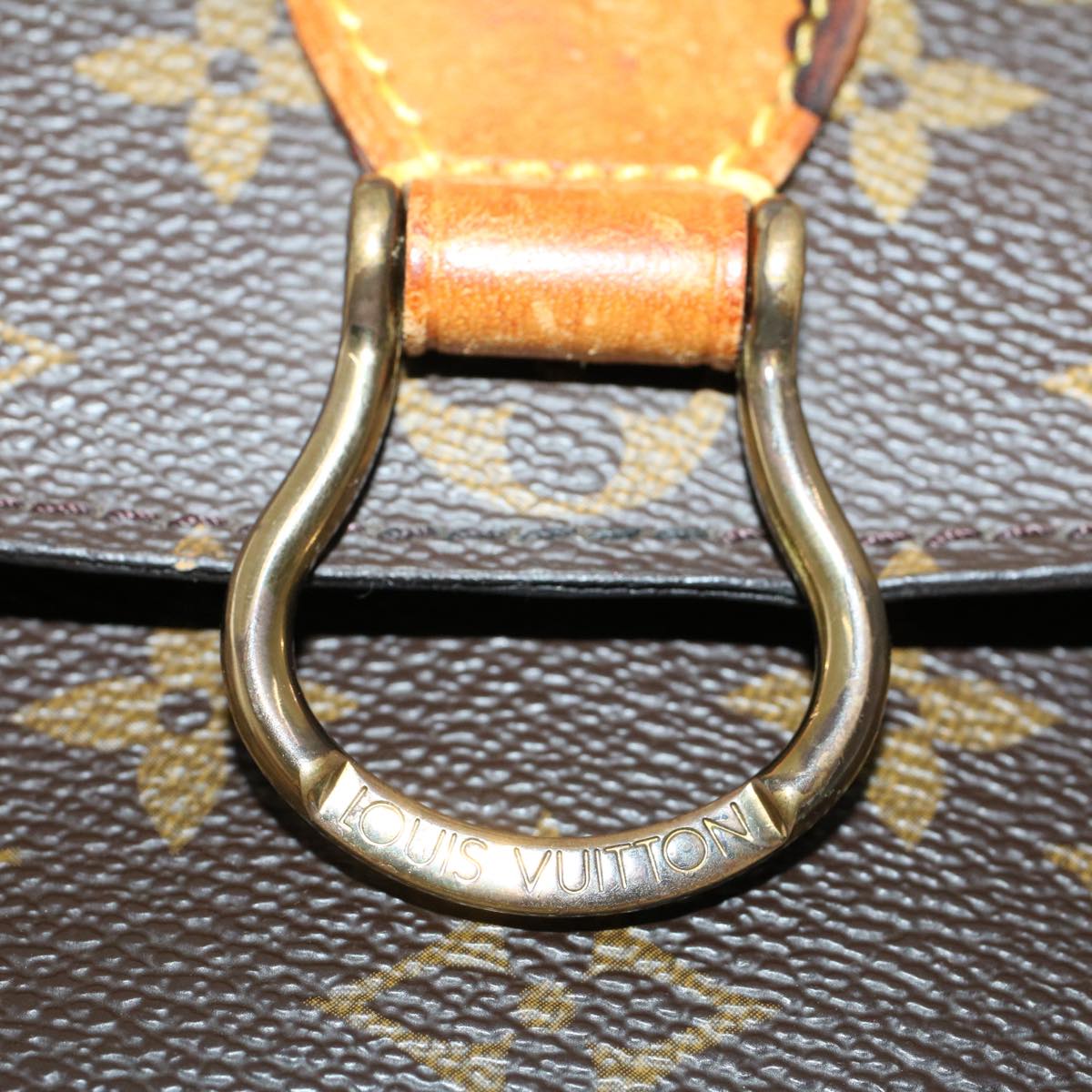 LOUIS VUITTON Monogram Saint Cloud MM Shoulder Bag M51243 LV Auth ep1310