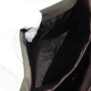 PRADA Shoulder Bag Nylon Khaki Silver Auth ep13101-11
