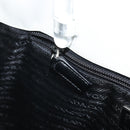 PRADA Hand Bag Patent leather Gray Silver Auth ep13103-19