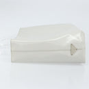 PRADA Hand Bag Patent leather Gray Silver Auth ep13103-4