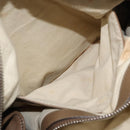 Chloe Paddington Hand Bag Leather Brown Gold Silver Auth ep13108V-29