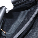 GUCCI Bamboo Tote Bag Suede Leather Black Gold 002 2855 0322 0 Auth ep13109-10