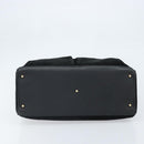 GUCCI Bamboo Tote Bag Suede Leather Black Gold 002 2855 0322 0 Auth ep13109-5
