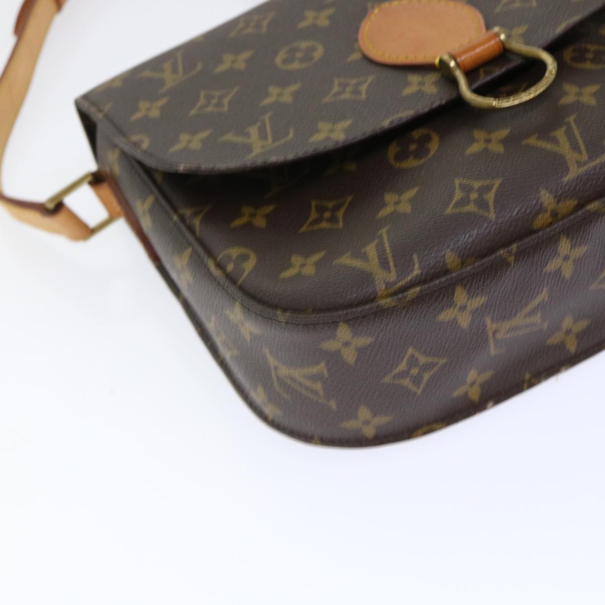 LOUIS VUITTON Monogram Saint Cloud GM Shoulder Bag M51242 LV Auth ep1311