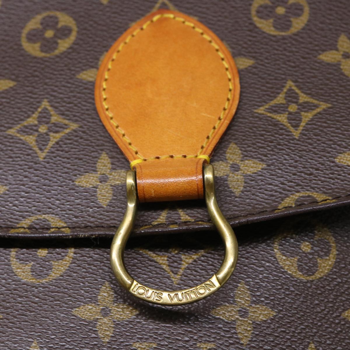 LOUIS VUITTON Monogram Saint Cloud GM Shoulder Bag M51242 LV Auth ep1311