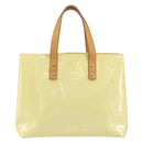 LOUIS VUITTON Monogram Vernis Reade PM Hand Bag Gris M91145 LV Auth ep13110-13