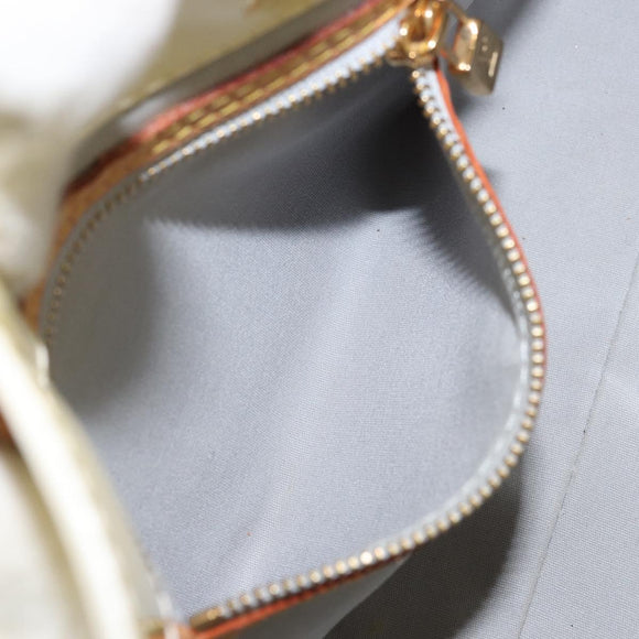 LOUIS VUITTON Monogram Vernis Reade PM Hand Bag Gris M91145 LV Auth ep13110