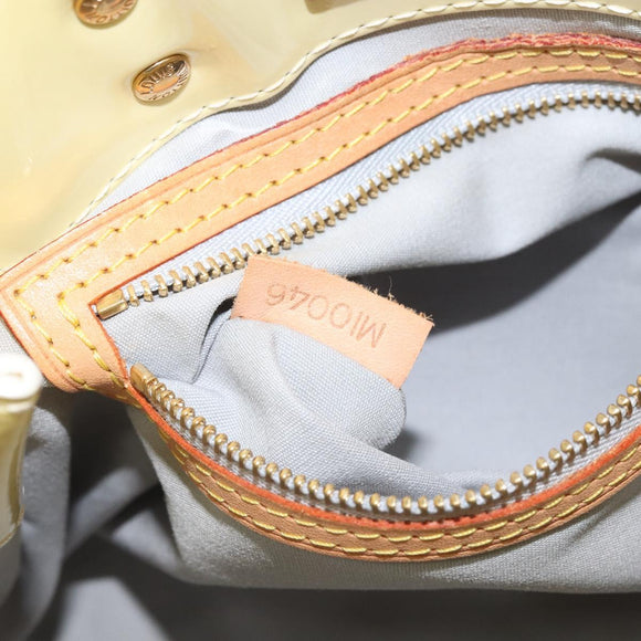 LOUIS VUITTON Monogram Vernis Reade PM Hand Bag Gris M91145 LV Auth ep13110