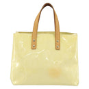 LOUIS VUITTON Monogram Vernis Reade PM Hand Bag Gris M91145 LV Auth ep13110-2