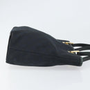 GUCCI GG Canvas Tote Bag Zwart Goud 002 1099 Auth ep13113-3