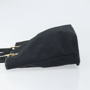 GUCCI GG Canvas Tote Bag Black Gold 002 1099 Auth ep13113-4