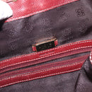 LOEWE Hand Bag Leather Red Gold Auth ep13115-11