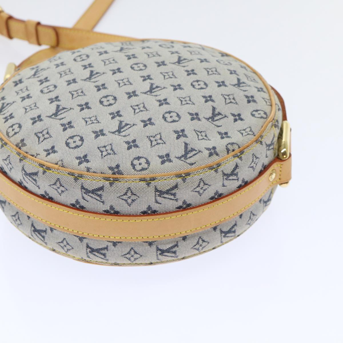 LOUIS VUITTON Monogram Mini Jeanne GM Shoulder Bag Blue M92000 LV Auth ep1312