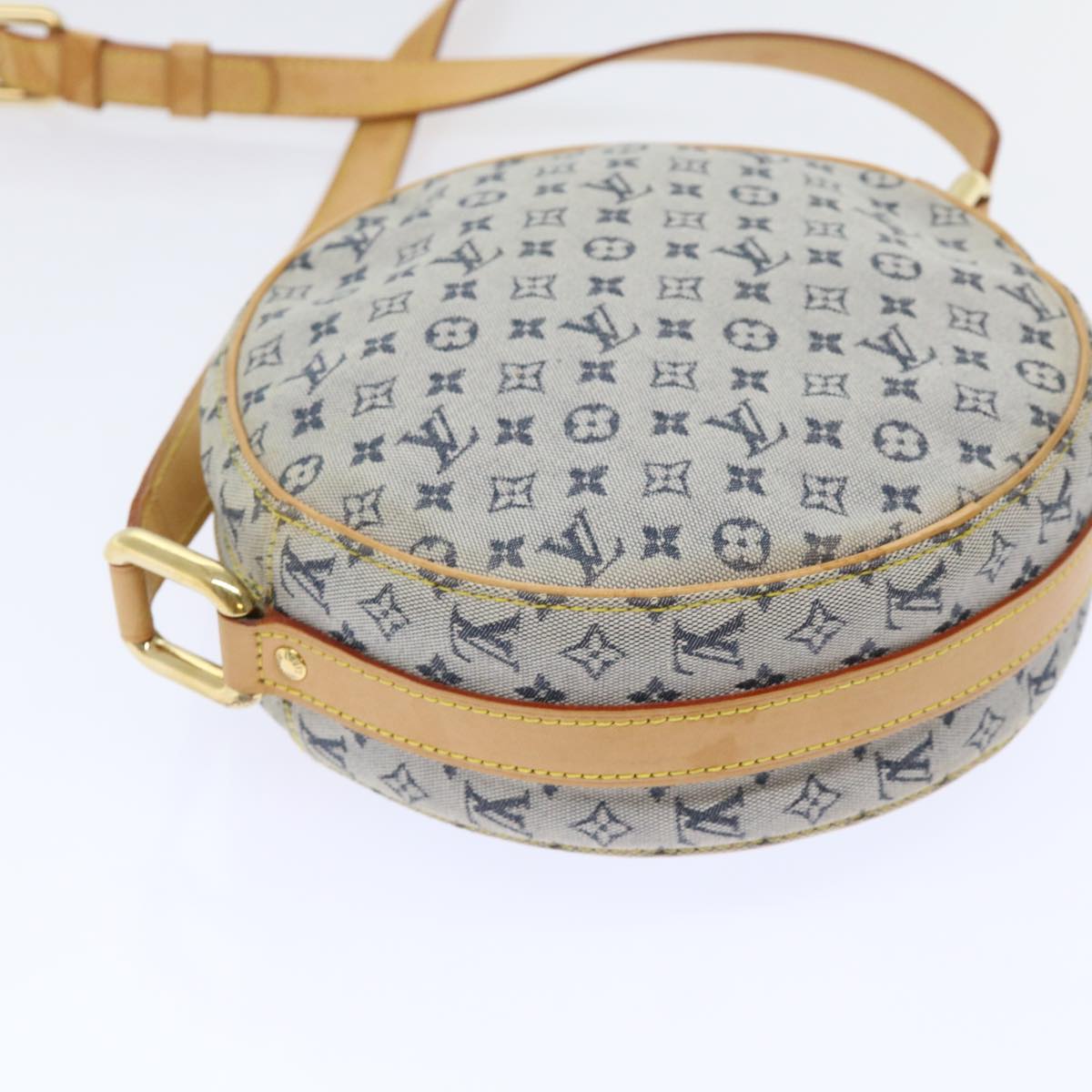 LOUIS VUITTON Monogram Mini Jeanne GM Shoulder Bag Blue M92000 LV Auth ep1312