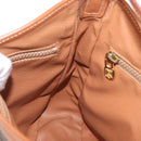 CELINE Macadam Canvas Shoulder Bag PVC Leather Brown Gold Auth ep13120-18