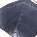 Christian Dior Honeycomb Canvas Tote Bag PVC Black Gold Auth ep13121-12