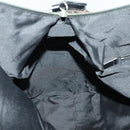FENDI Zucchino Canvas Boston Bag Black Brown Auth ep13122-20