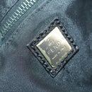 FENDI Zucchino Canvas Boston Bag Black Brown Auth ep13122-22