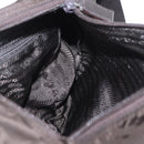 PRADA Shoulder Bag Nylon Brown Silver Auth ep13123-23