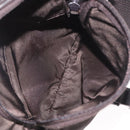PRADA Shoulder Bag Nylon Brown Silver Auth ep13123-25
