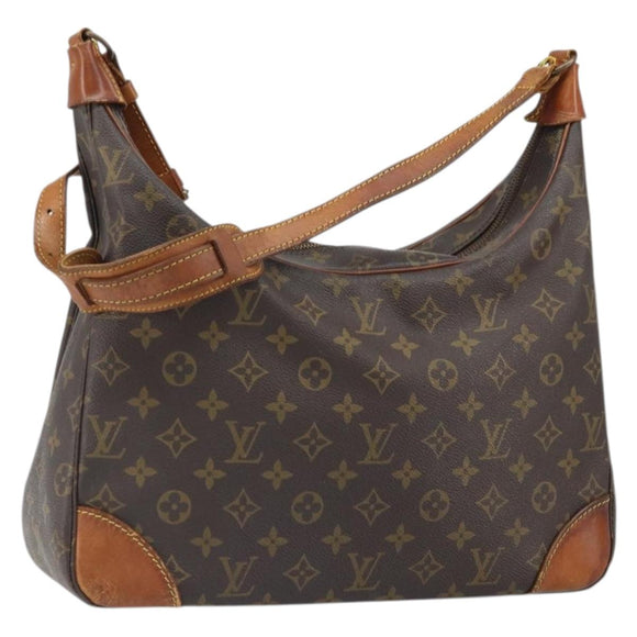 LOUIS VUITTON Monogram Boulogne 35 Shoulder Bag M51260 LV Auth ep13129
