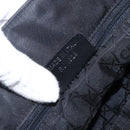 Christian Dior Lady Dior Hand Bag Nylon Black Silver Auth ep13131-24