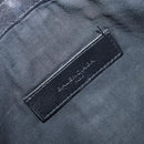 BALENCIAGA Clutch Bag Suede Black Silver 273022 Auth ep13134-9