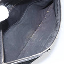 BALENCIAGA Clutch Bag Suede Black Silver 273022 Auth ep13134-11