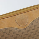 GUCCI Micro GG Supreme Shoulder Bag PVC Beige Gold Auth ep13139-14