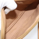 GUCCI Micro GG Supreme Shoulder Bag PVC Beige Gold Auth ep13139-17
