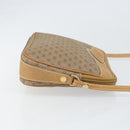 GUCCI Micro GG Supreme Shoulder Bag PVC Beige Gold Auth ep13139-4
