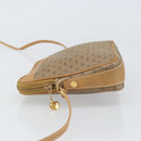 GUCCI Micro GG Supreme Shoulder Bag PVC Beige Gold Auth ep13139-5