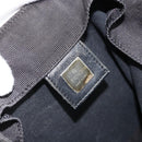 FENDI Hand Bag Nylon Black Silver Auth ep13140-10