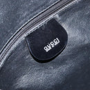 GUCCI Bamboo Hand Bag Patent leather Black Silver 001 2113 Auth ep13142-17