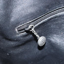 GUCCI Bamboo Hand Bag Patent leather Black Silver 001 2113 Auth ep13142-20