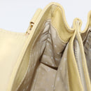 LOUIS VUITTON Cruise line Sac Bicolor Hand Bag Enamel Yellow M92547 Auth ep13148-21