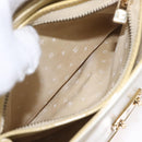 LOUIS VUITTON Cruise line Sac Bicolor Hand Bag Enamel Yellow M92547 Auth ep13148-27