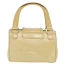 LOUIS VUITTON Cruise line Sac Bicolor Hand Bag Enamel Yellow M92547 Auth ep13148-2
