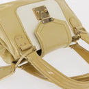 LOUIS VUITTON Cruise line Sac Bicolor Hand Bag Enamel Yellow M92547 Auth ep13148-6