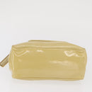 LOUIS VUITTON Cruise line Sac Bicolor Hand Bag Enamel Yellow M92547 Auth ep13148-5