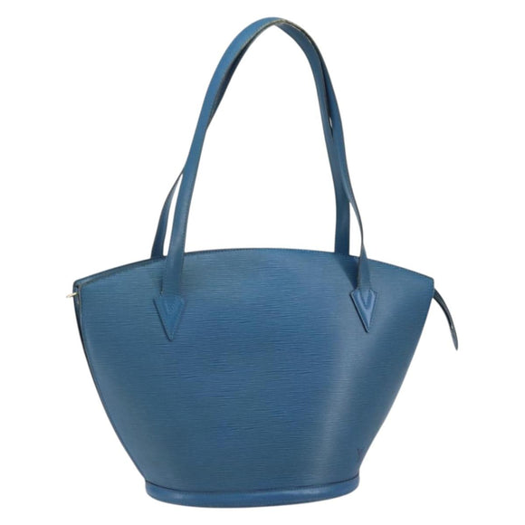 LOUIS VUITTON Epi Saint Jacques Shopping Shoulder Bag Blue M52275 Auth ep13153