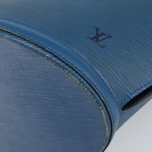 LOUIS VUITTON Epi Saint Jacques Shopping Shoulder Bag Blue M52275 Auth ep13153