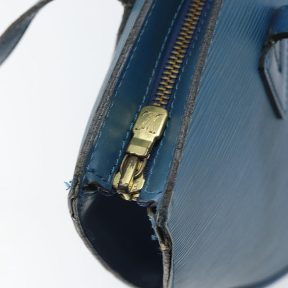 LOUIS VUITTON Epi Saint Jacques Shopping Shoulder Bag Blue M52275 Auth ep13153