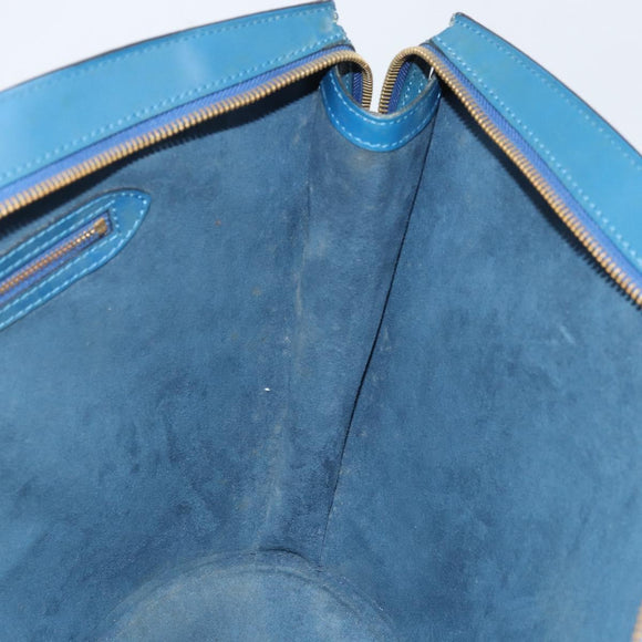 LOUIS VUITTON Epi Saint Jacques Shopping Shoulder Bag Blue M52275 Auth ep13153