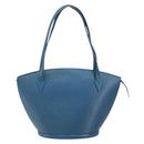 LOUIS VUITTON Epi Saint Jacques Shopping Shoulder Bag Blue M52275 Auth ep13153-13