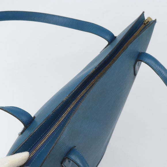 LOUIS VUITTON Epi Saint Jacques Shopping Shoulder Bag Blue M52275 Auth ep13153