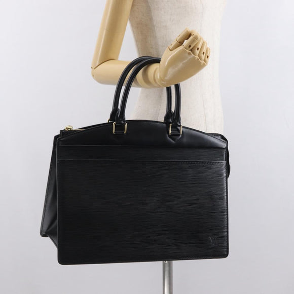 LOUIS VUITTON Epi Riviera Hand Bag Noir Black M48182 LV Auth ep13157V